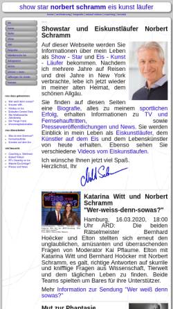 Vorschau der mobilen Webseite www.norbert-schramm.de, Schramm, Norbert