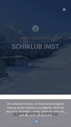 Vorschau der mobilen Webseite schiklub-imst.at, Schiklub Imst