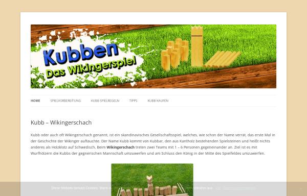 Vorschau von www.wikingerschach-kubb.de, Kubben