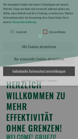 Vorschau der mobilen Webseite www.zollas.de, Zollas Verzollungen GmbH