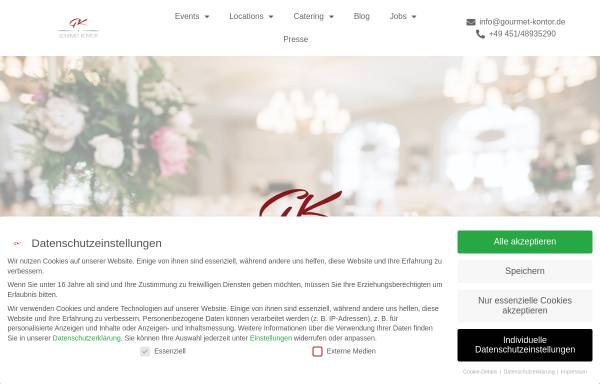 Vorschau von www.catering-eventlocation-muenchen.de, Barbara Renner-Schober