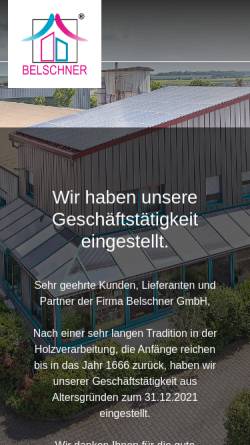 Vorschau der mobilen Webseite belschner.info, Belschner GmbH