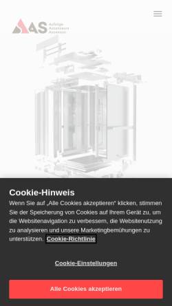 Vorschau der mobilen Webseite www.gta.ch, GTA Solutions AG
