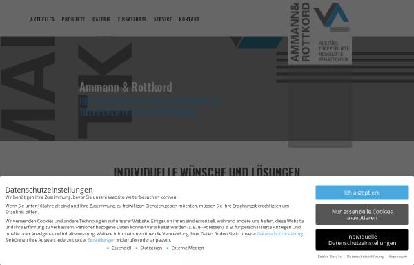 Vorschau von www.ammann-rottkord.de, Ammann & Rottkord GmbH