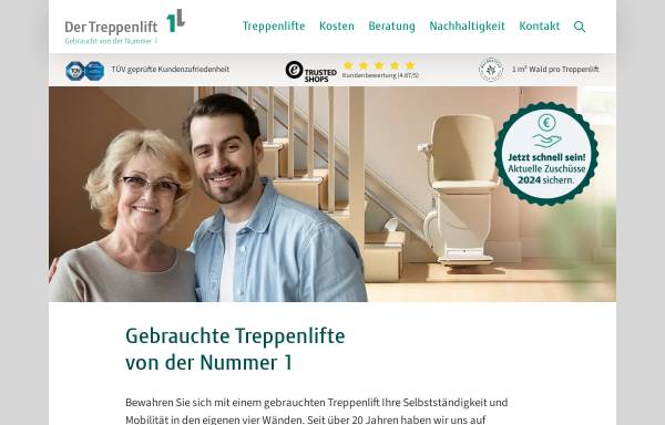 Vorschau von www.der-treppenlift.de, Der Treppenlift GmbH