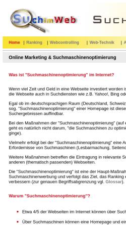 Vorschau der mobilen Webseite www.suchimweb.de, Suchimweb