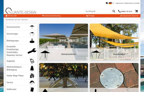 Vorschau von www.quante-design.de, Quante-Design GmbH & Co. KG