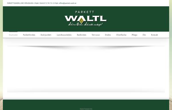 Vorschau von www.parkett-waltl.at, Parkett Waltl