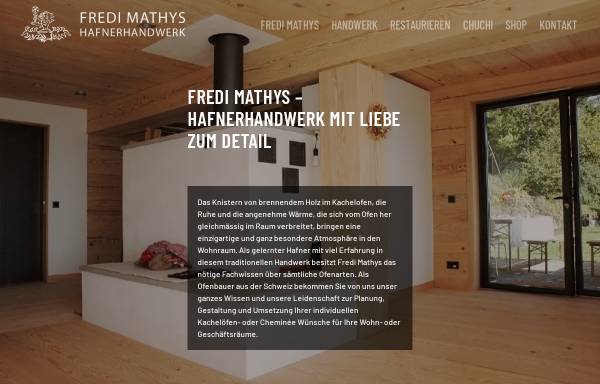 Vorschau von www.fredimathys.ch, Fredi Mathys