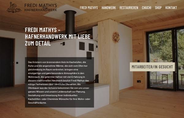 Vorschau von www.fredimathys.ch, Fredi Mathys