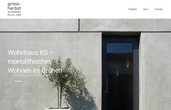 Gross und herbst architekten partnerschaftsgesellschaft