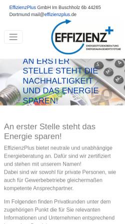 Vorschau der mobilen Webseite www.energie21.net, Dr. Hesse Consulting