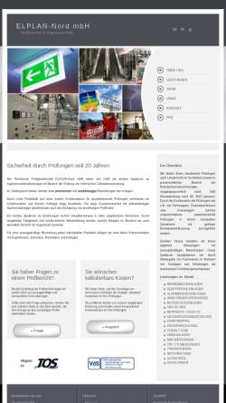 Vorschau der mobilen Webseite www.elplan-nord.de, Elplan-Nord GmbH