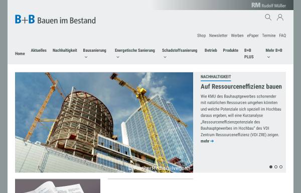 Vorschau von www.bauenimbestand24.de, BauenimBestand24