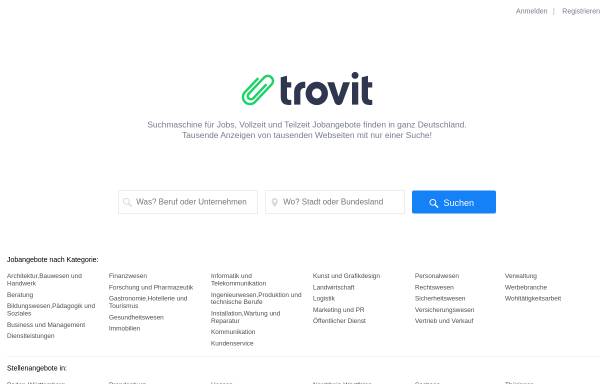 Vorschau von de.trovit.com, Trovit Search, S.L.