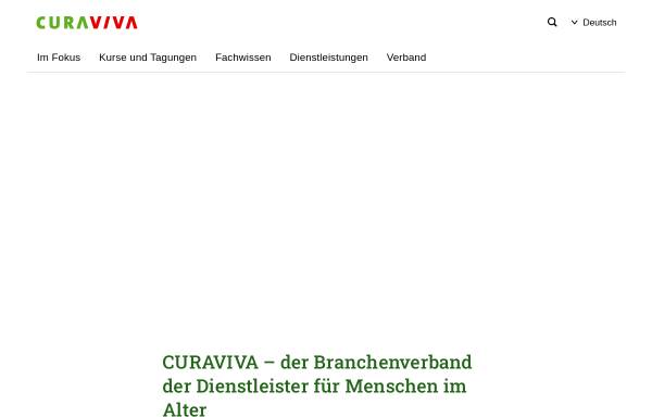 Vorschau von www.curaviva.ch, Sozjobs.ch - Curavia Schweiz