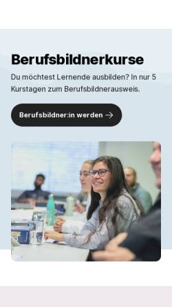 Vorschau der mobilen Webseite berufsbildner.ch, Berufsbildner.ch