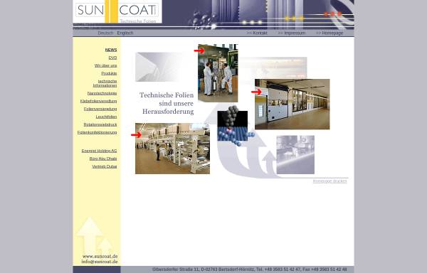 Vorschau von www.suncoat.de, SunCoat GmbH