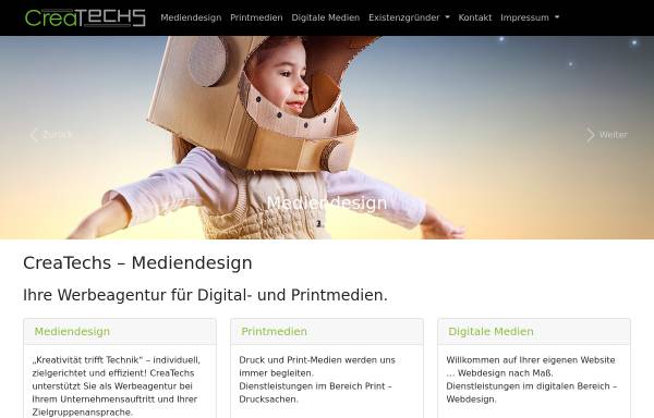 Vorschau von www.createchs.de, CreaTechs – Mediendesign