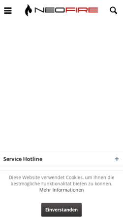 Vorschau der mobilen Webseite www.neofire.de, Neofire, Patrick Weihe