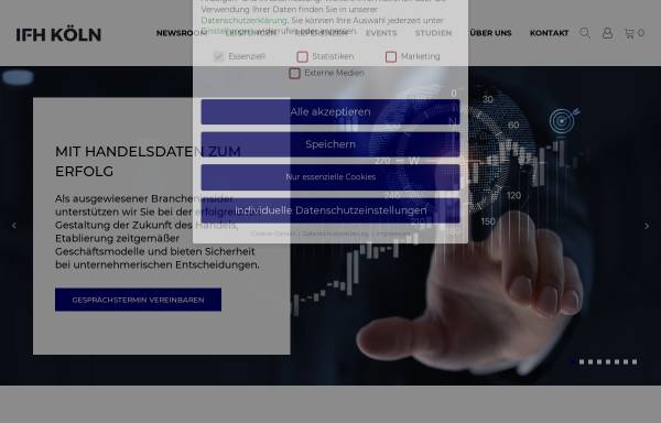 Vorschau von www.ifhkoeln.de, E-Commerce-Center Köln, IFH Institut für Handelsforschung GmbH