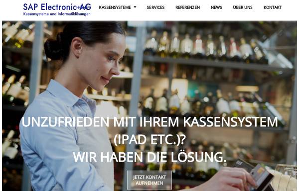 Vorschau von www.sapelectronic.ch, SAP Electronic AG