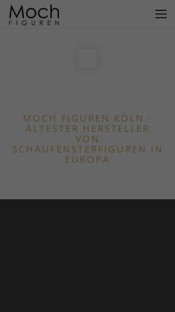 Vorschau der mobilen Webseite www.moch.com, Moch Figuren GmbH