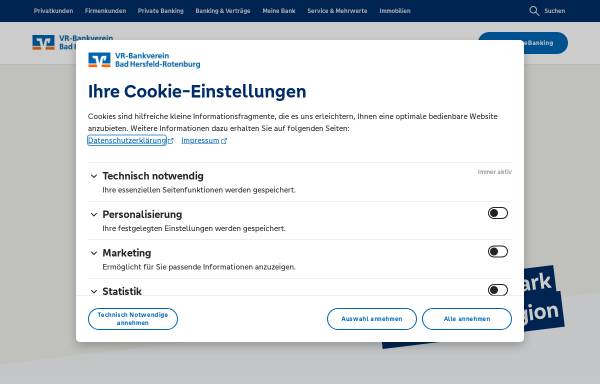 Volksbank Raiffeisenbank Bad Hersfeld-Rotenburg eG