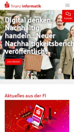 Vorschau der mobilen Webseite www.f-i.de, Finanz Informatik GmbH & Co. KG