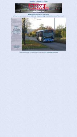 Vorschau der mobilen Webseite www.oekkel.de, Ökkel - Busfotos und mehr