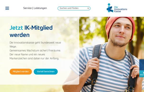 Vorschau von www.die-ik.de, IKK - Die Innovationskasse