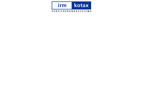 Vorschau von www.irm-kotax.com, IRM Kotax Versicherungssysteme