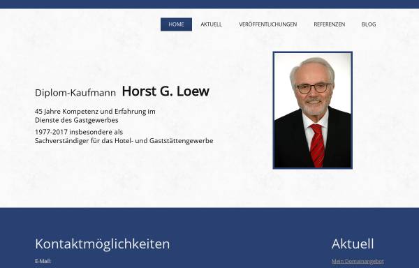 Vorschau von www.svbg.info, Horst G. Loew