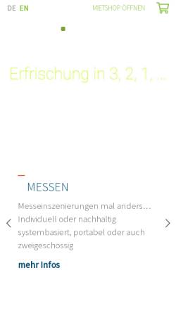 Vorschau der mobilen Webseite spectramed.de, Spectramed Messe und Event Design Werbeagentur GmbH