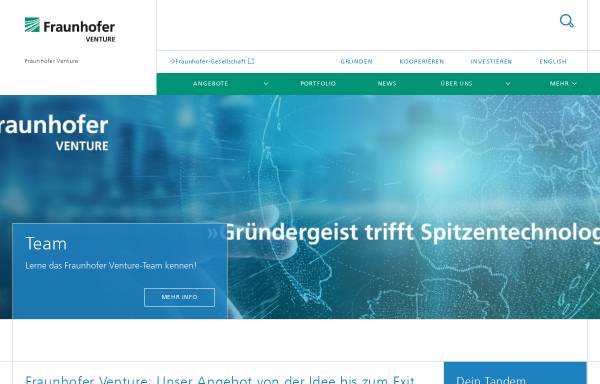 Fraunhofer Venture Gruppe