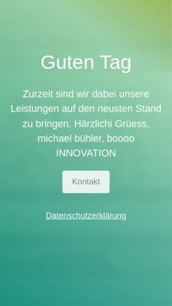 Vorschau der mobilen Webseite www.idee.ch, Ideenbörse GmbH