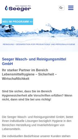 Seeger Wasch- und Reinigungsmittel GmbH