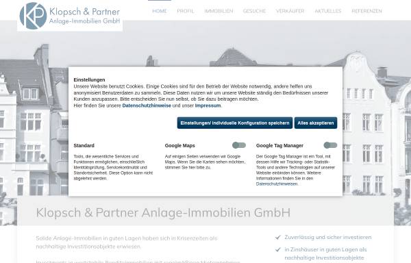 Vorschau von www.deutsche-anlage-immobilien.com, Daib - Deutsche Anlage-Immobilien Börse