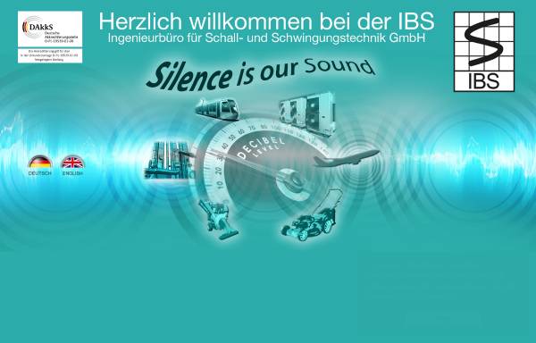 Vorschau von www.ibs-akustik.de, IBS Ingenieurbüro für Schall- und Schwingungstechnik GmbH