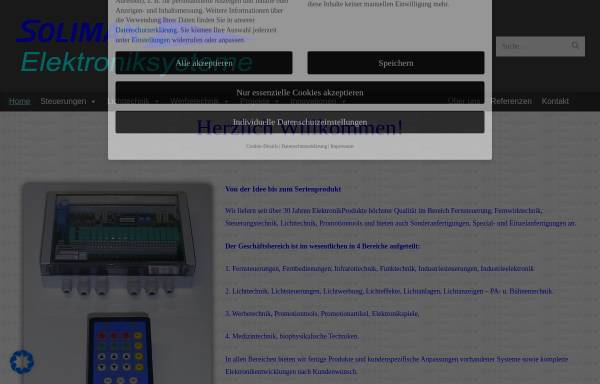 Vorschau von soliman-elektronik.de, Soliman Elektroniksysteme, Inh. Alexander Soliman