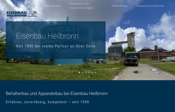 Vorschau von www.eisenbau-heilbronn.de, Eisenbau Heilbronn GmbH