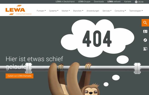 Vorschau von www.lewa.de, Lewa GmbH