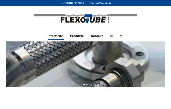 Vorschau von www.flexotube.de, Flexotube GmbH