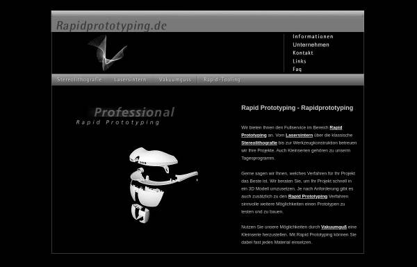 Vorschau von www.rapidprototyping.de, Rapid Prototyping Koenke GbR