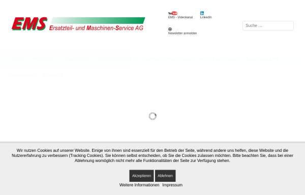Vorschau von www.ems-grosswangen.ch, EMS Ersatzteil- und Maschinen-Service AG