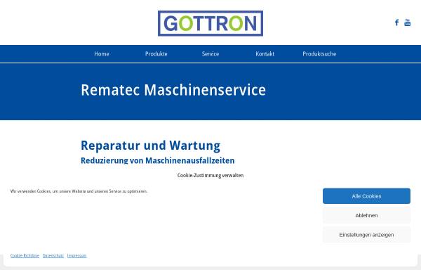 Vorschau von www.rematec-gmbh.de, Rematec GmbH & Co. KG