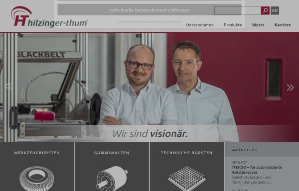 Vorschau von www.hilzinger-thum.de, C.Hilzinger-Thum GmbH & Co.KG