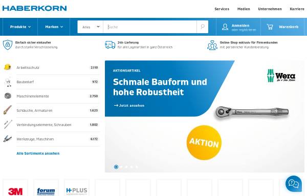Vorschau von www.haberkorn.com, Haberkorn GmbH