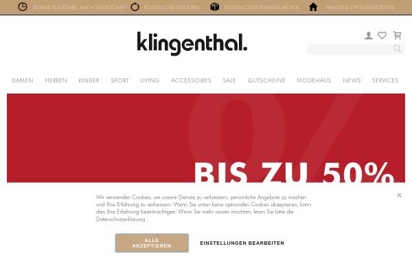 Vorschau von www.klingenthal.com, Klingenthal
