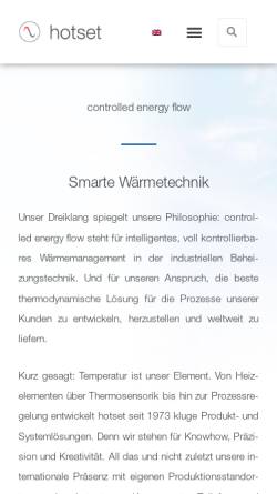 Hotset Heizpatronen und Zubehör GmbH